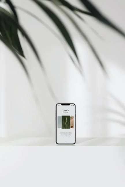 Close-up view of a smartphone showing the Instagram app’s welcome page, encouraging users to create an account.